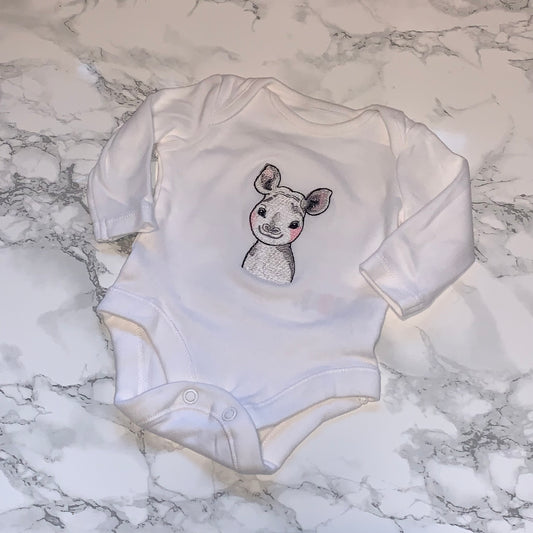 Custom baby grow